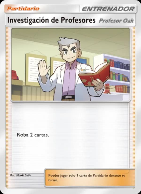 Investigación de Profesores card in Spanish