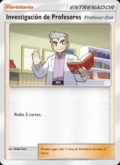 Investigación de Profesores card in Spanish