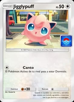 Jigglypuff card in Spanish