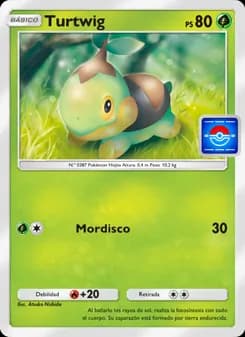 Turtwig card in Spanish