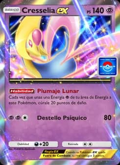 Cresselia ex card in Spanish