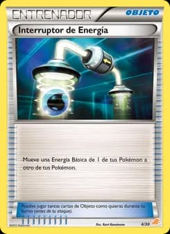 Interruptor de Energía card in Spanish