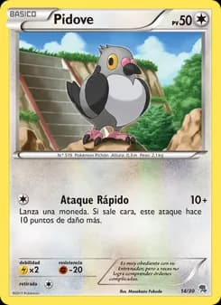 Pidove card in Spanish