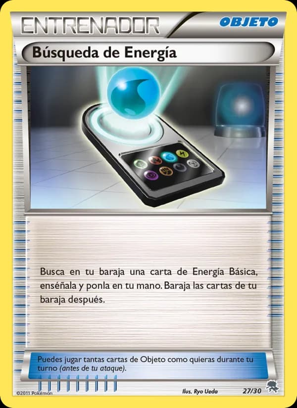 Búsqueda de Energía card in Spanish