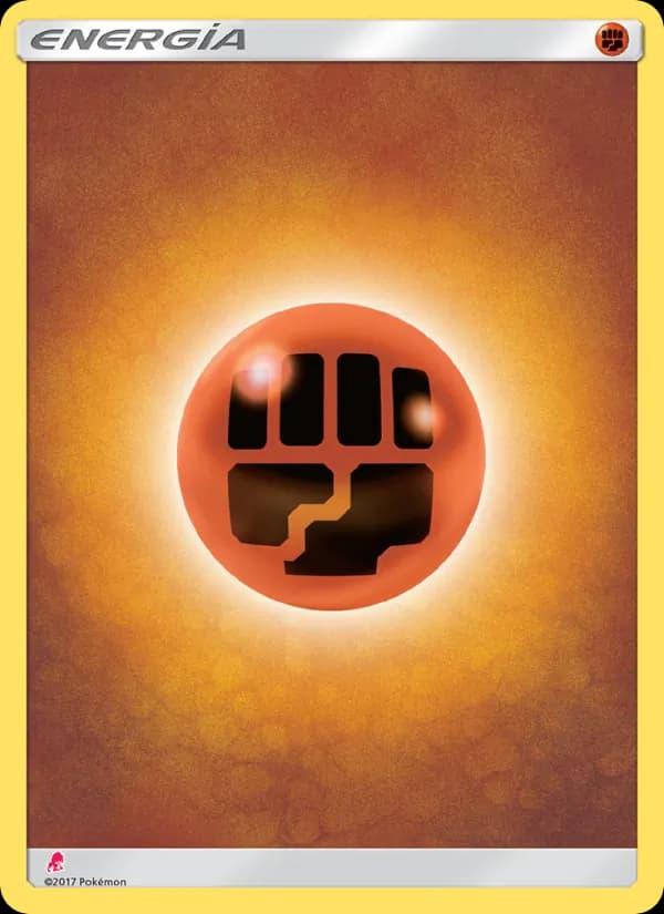 Energía Lucha card in Spanish
