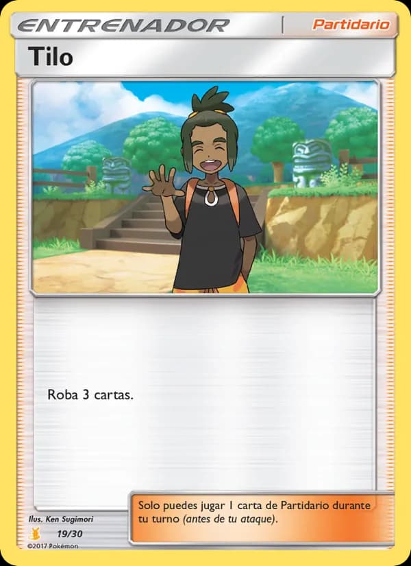 Tilo card in Spanish