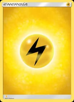 Energía Rayo card in Spanish