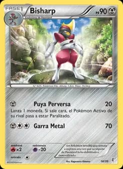 Bisharp card in Spanish