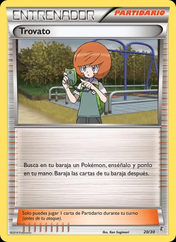Trovato card in Spanish
