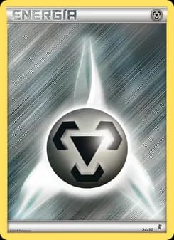 Energía Metálica card in Spanish