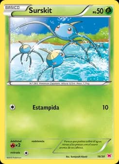 Surskit card in Spanish
