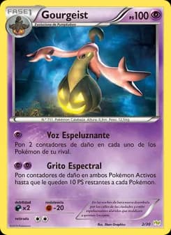 Gourgeist card in Spanish