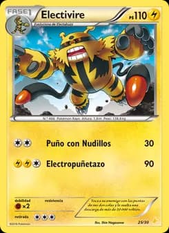 Electivire card in Spanish