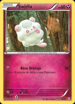 Swirlix card in Spanish