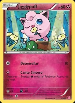 Jigglypuff card in Spanish
