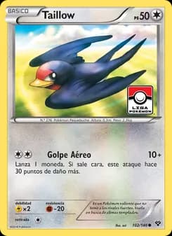 Taillow card in Spanish