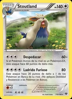 Stoutland card in Spanish