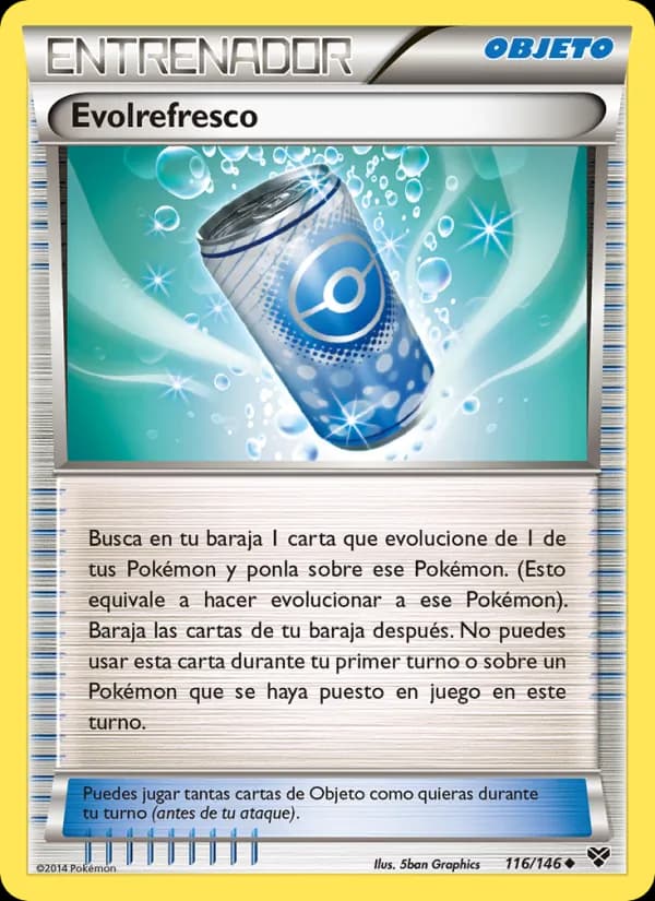 Evolrefresco card in Spanish