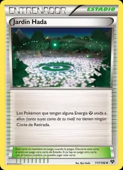 Jardín Hada card in Spanish