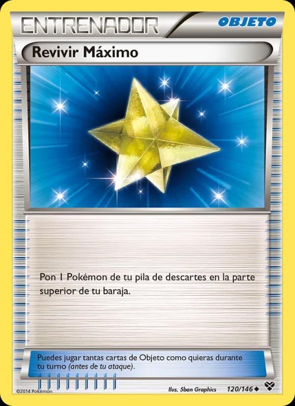 Revivir Máximo card in Spanish