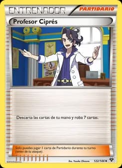 Profesor Ciprés card in Spanish