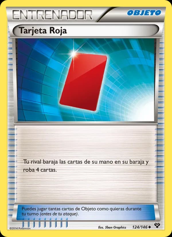 Tarjeta Roja card in Spanish