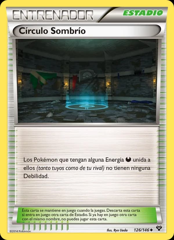 Círculo Sombrío card in Spanish