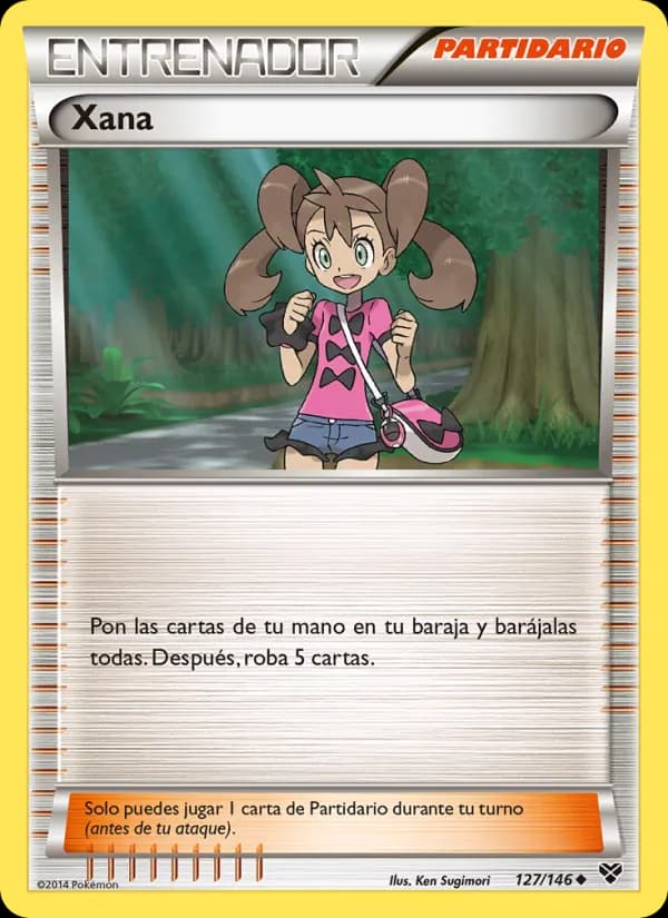 Xana card in Spanish