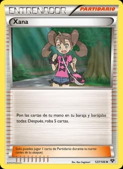 Xana card in Spanish