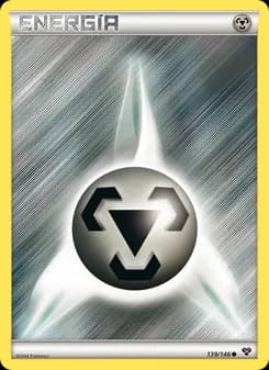 Energía Metálica card in Spanish