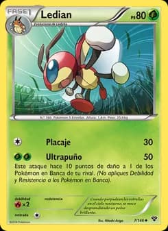 Ledian card in Spanish