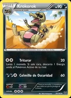 Krokorok card in Spanish