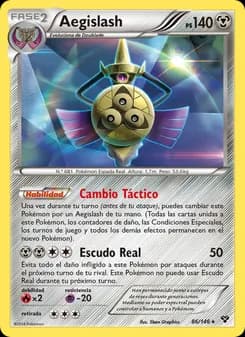Aegislash card in Spanish