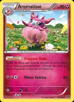 Aromatisse card in Spanish