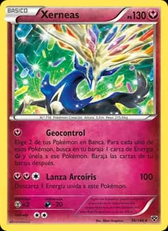 Xerneas card in Spanish