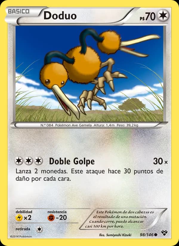 Doduo card in Spanish