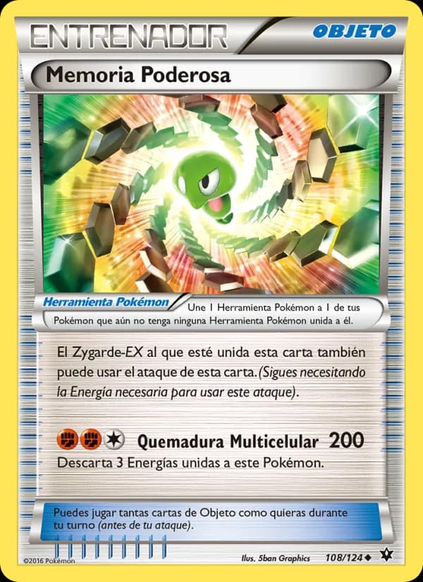Memoria Poderosa card in Spanish