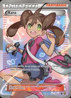 Xana card in Spanish