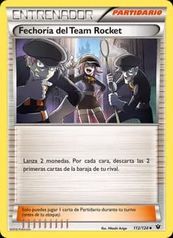 Fechoría del Team Rocket card in Spanish