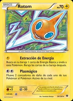 Rotom card in Spanish