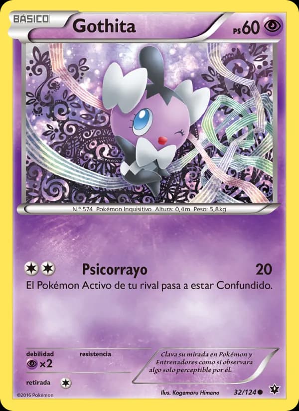 Gothita card in Spanish