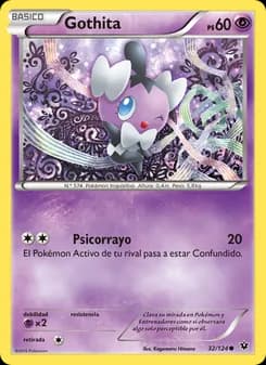 Gothita card in Spanish