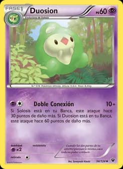 Duosion card in Spanish