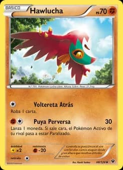 Hawlucha card in Spanish