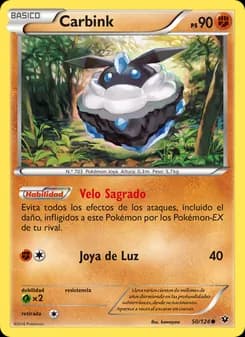 Carbink card in Spanish