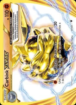 Carbink TURBO card in Spanish