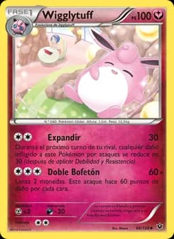 Wigglytuff card in Spanish