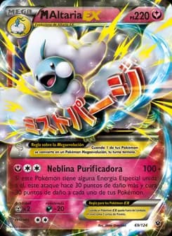M-Altaria EX card in Spanish