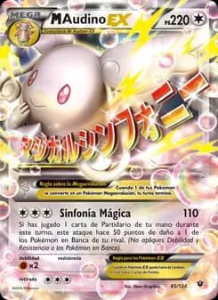 M-Audino EX card in Spanish