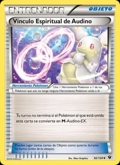 Vínculo Espiritual de Audino card in Spanish